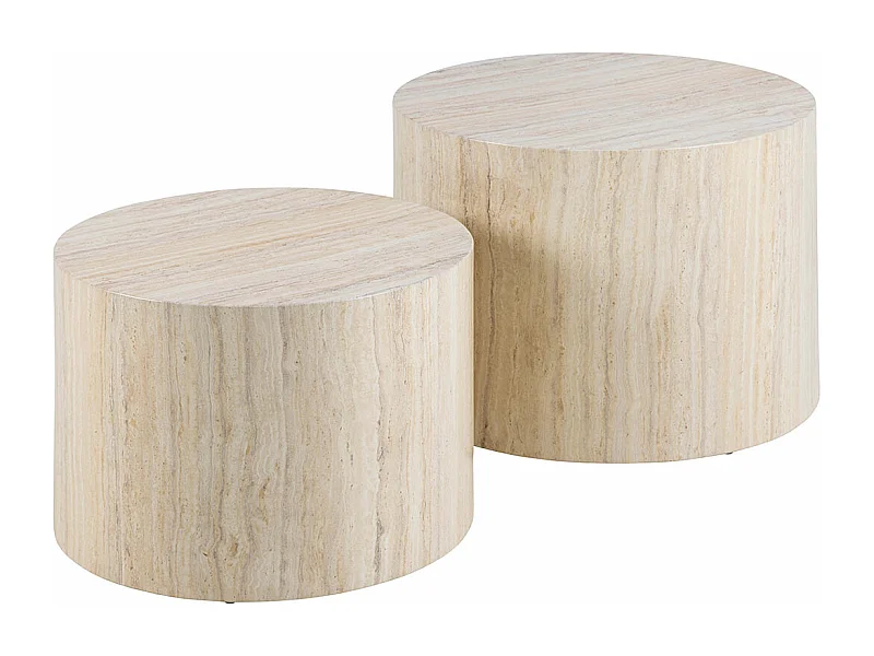 Dice Couchtisch Sätze beige.