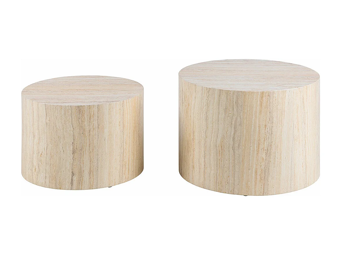 Dice Couchtisch Sätze beige.