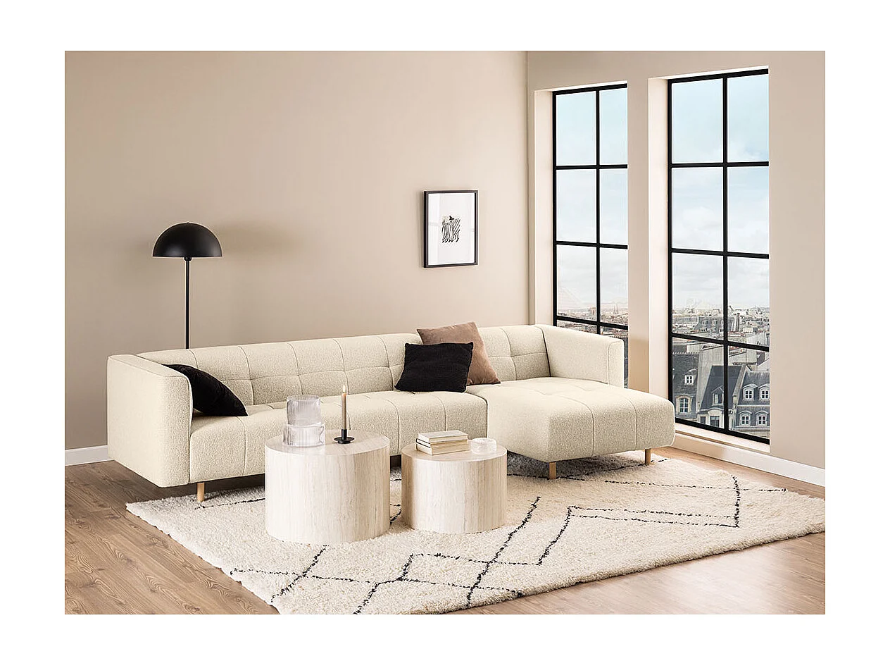 Dice Couchtisch Sätze beige.