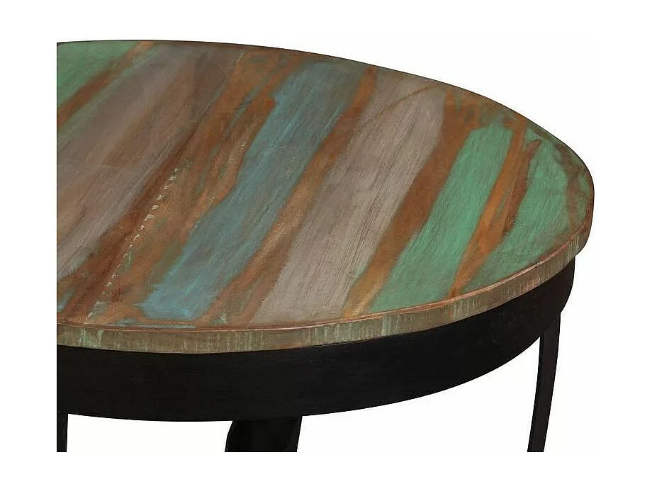 Salontafel 60x40 cm massief gerecycled hout