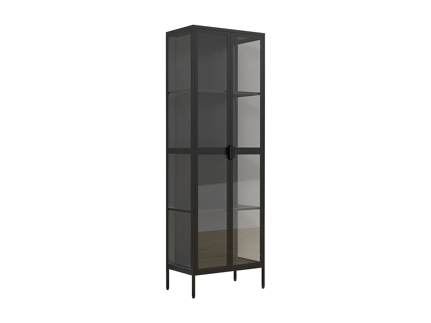 Stahl Standvitrine Vitrine Schaukasten Floka XXL