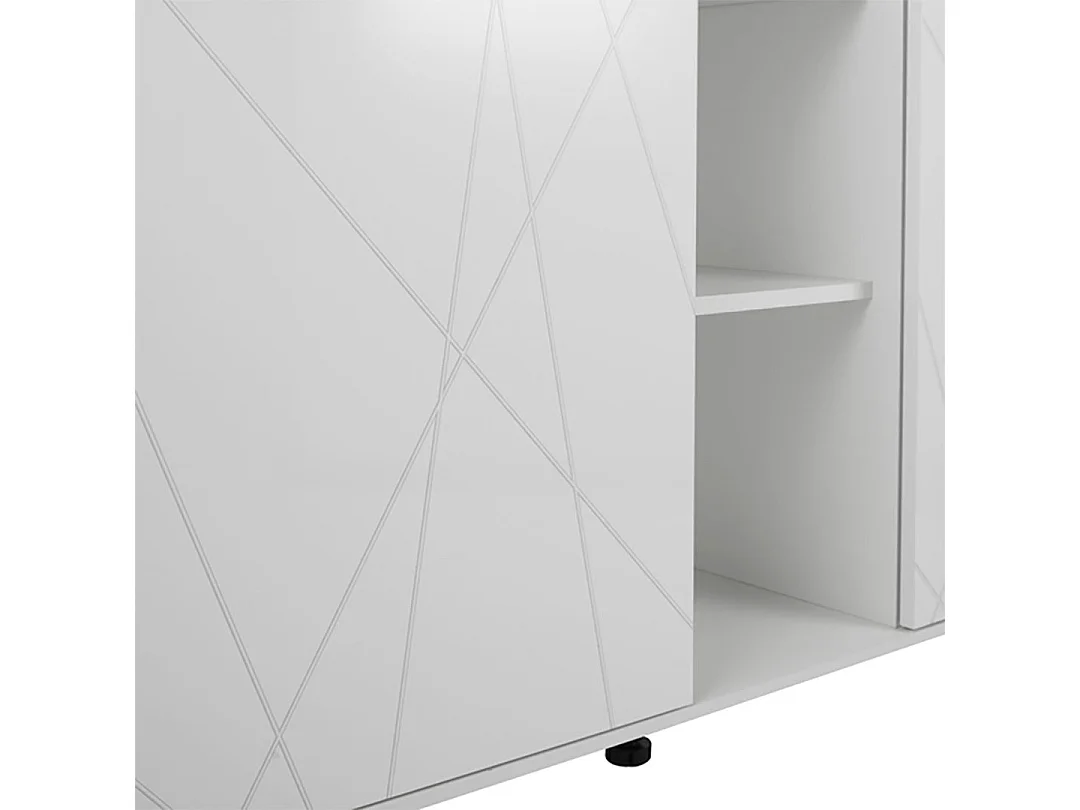 Akai citrine 2 portes blanc brillant.