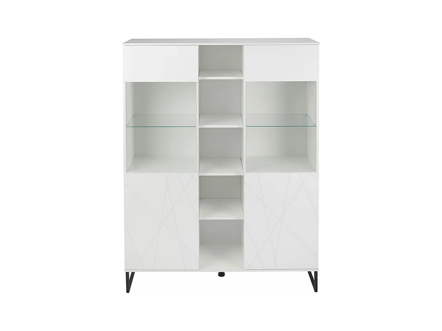 Akai citrine 2 portes blanc brillant.