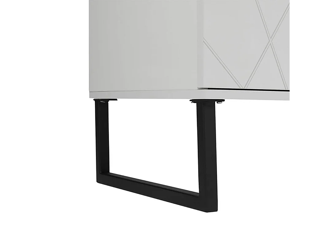 Akai citrine 2 portes blanc brillant.