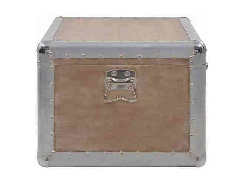 Coffre de rangement pin massif clair Steevie