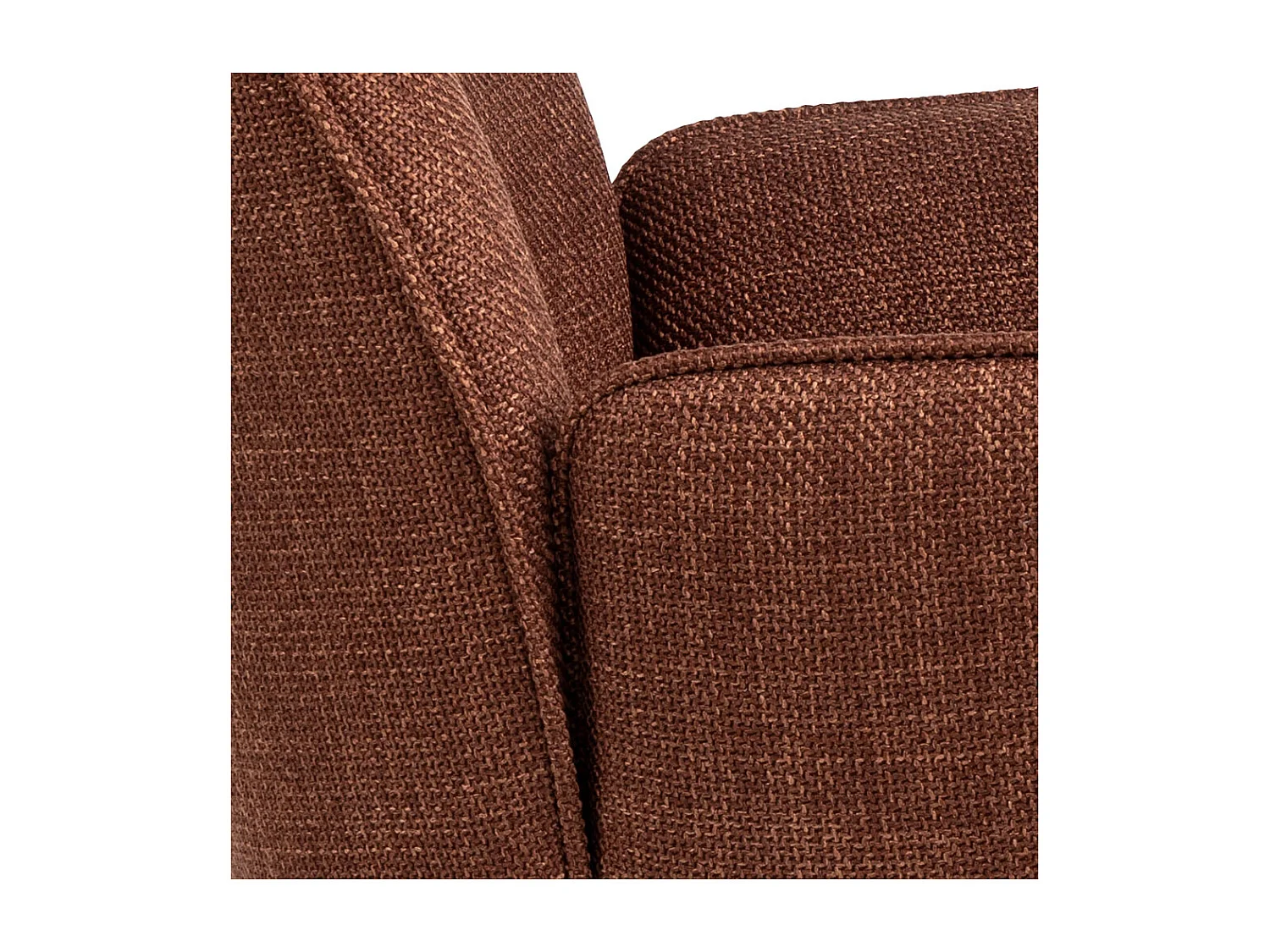 Glenda Esszimmerstuhl Mit Armlehnen Stoff orange.