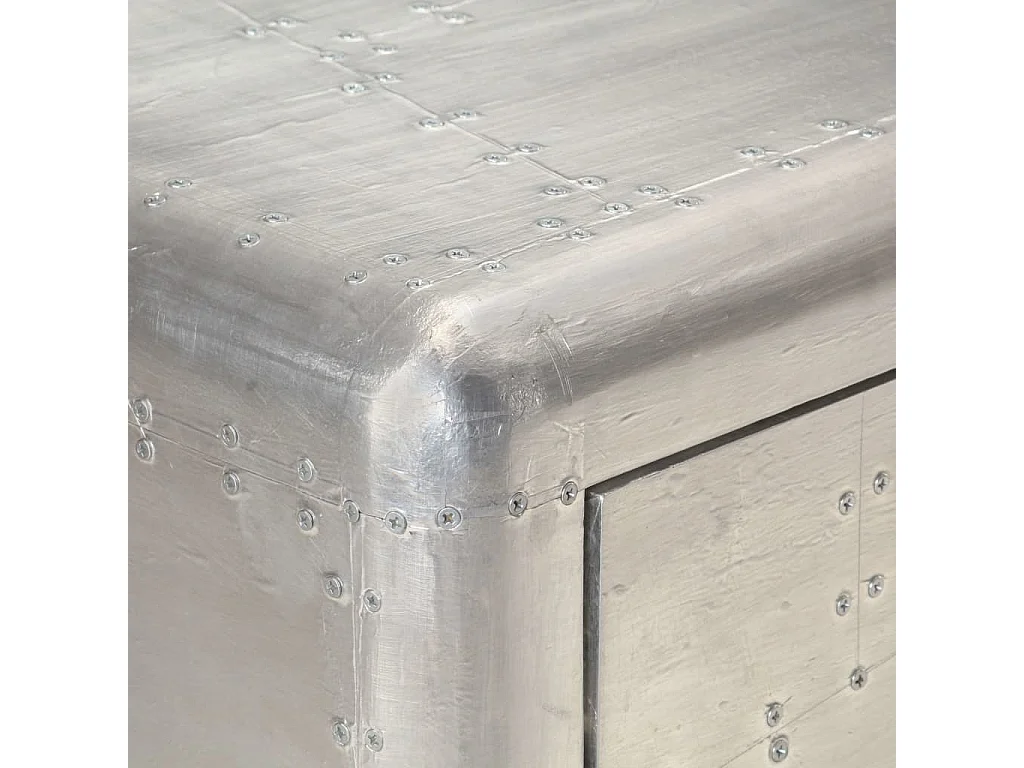 Buffet de style aviation 110x30x75 Métal