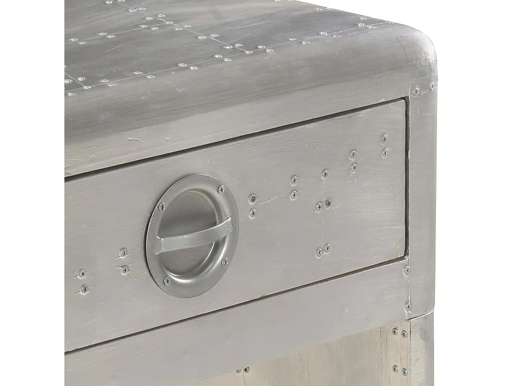 Buffet de style aviation 110x30x75 Métal