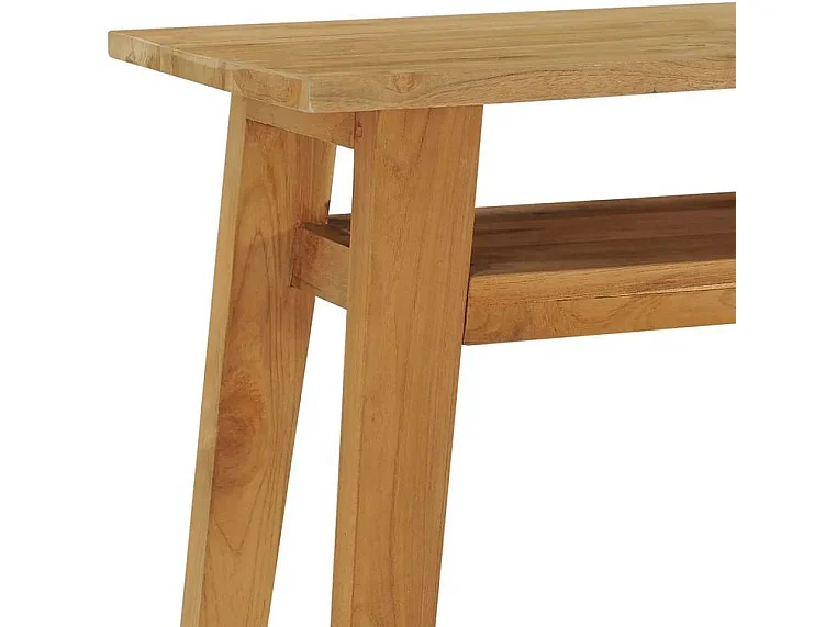 Console teck massif clair Avilla