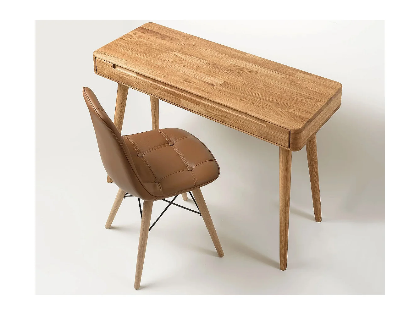 Dezira massief eikenhouten console 110 cm