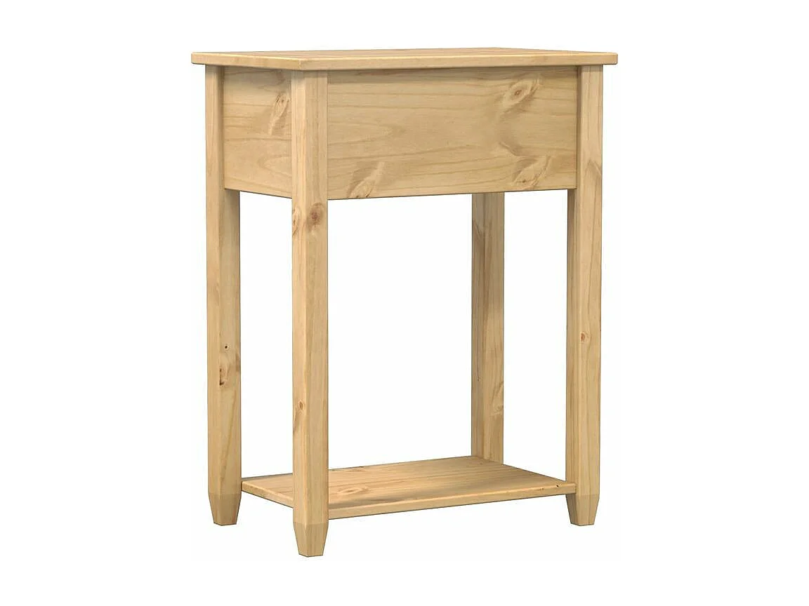 Table console Corona 55x35x73 bois de pin massif