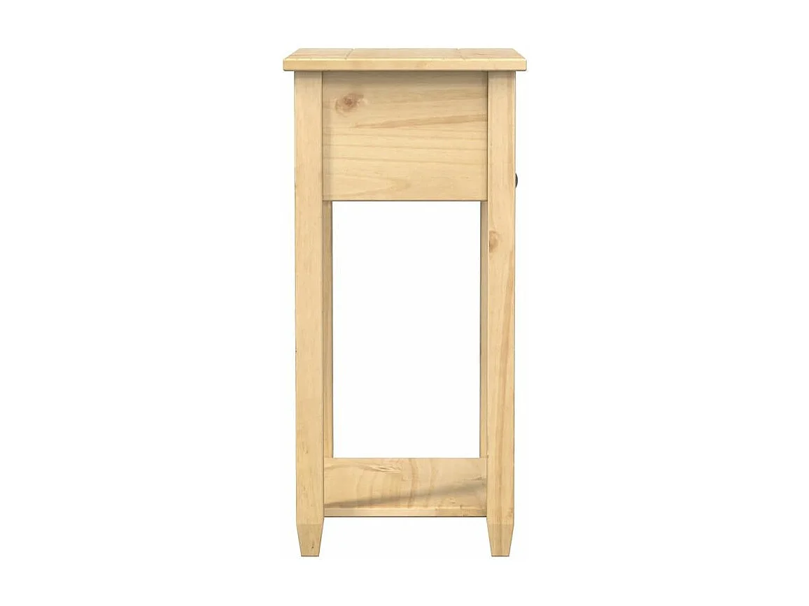 Table console Corona 55x35x73 bois de pin massif
