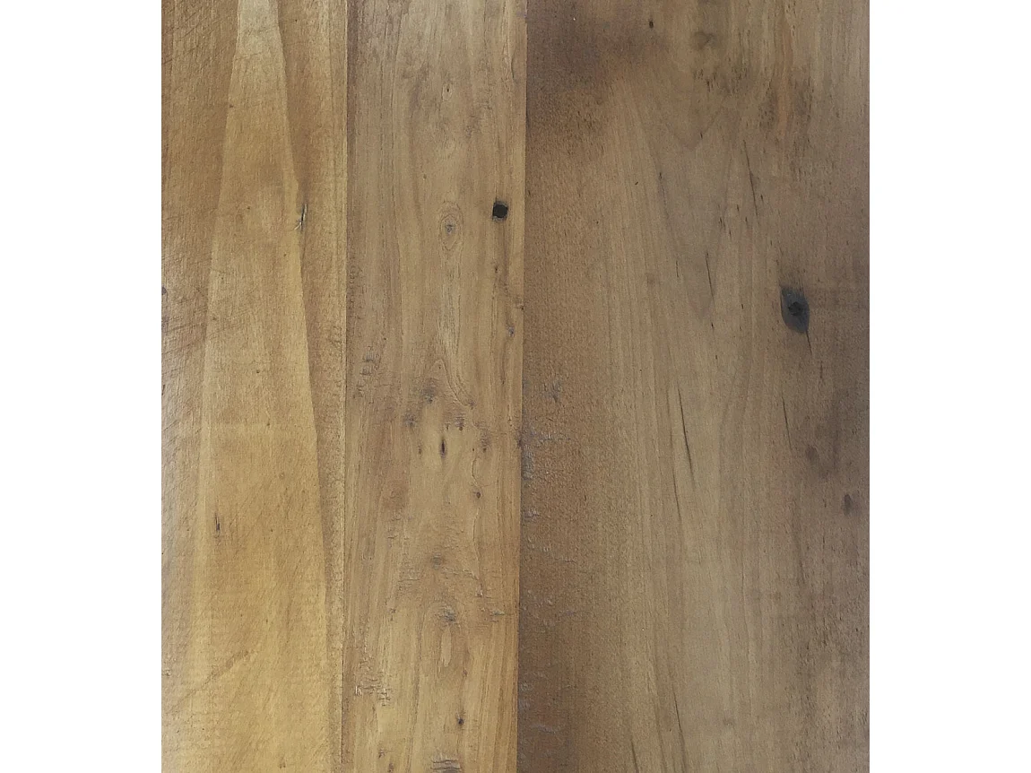 Console en bois de manguier et fer noir Kalaz 120cm