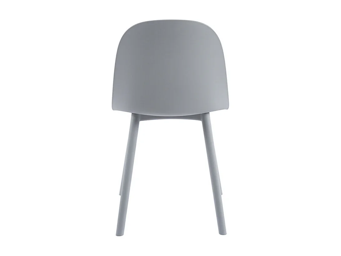 Silla Kalipo con cojín de asiento de terciopelo - Comodidad y modernidad-Color Gris claro