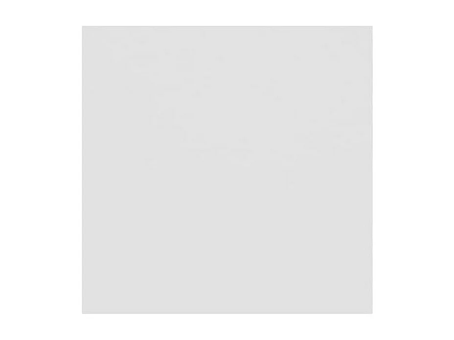 Chaise à manger similicuir blanc et pieds métal noir Mikarel - Lot de 4