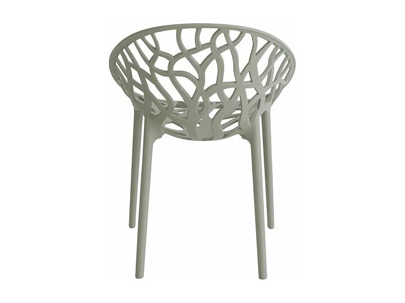 Chaise originale polypropylène Pikane-Couleur Vert amande