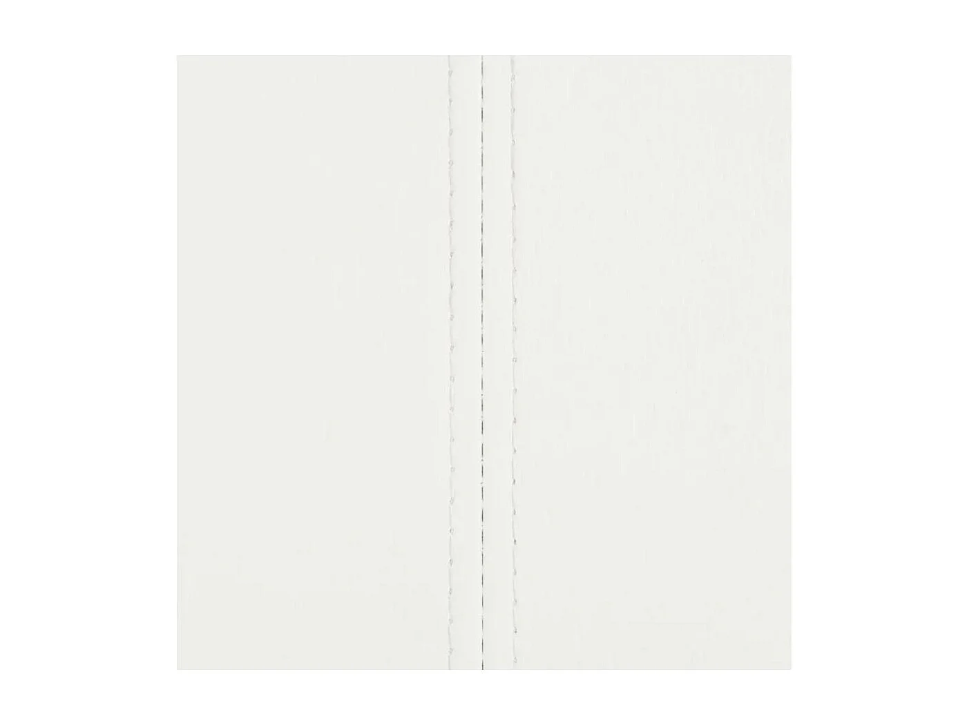 Chaise similicuir blanc et pieds métal chromé Mikarelane - Lot de 4