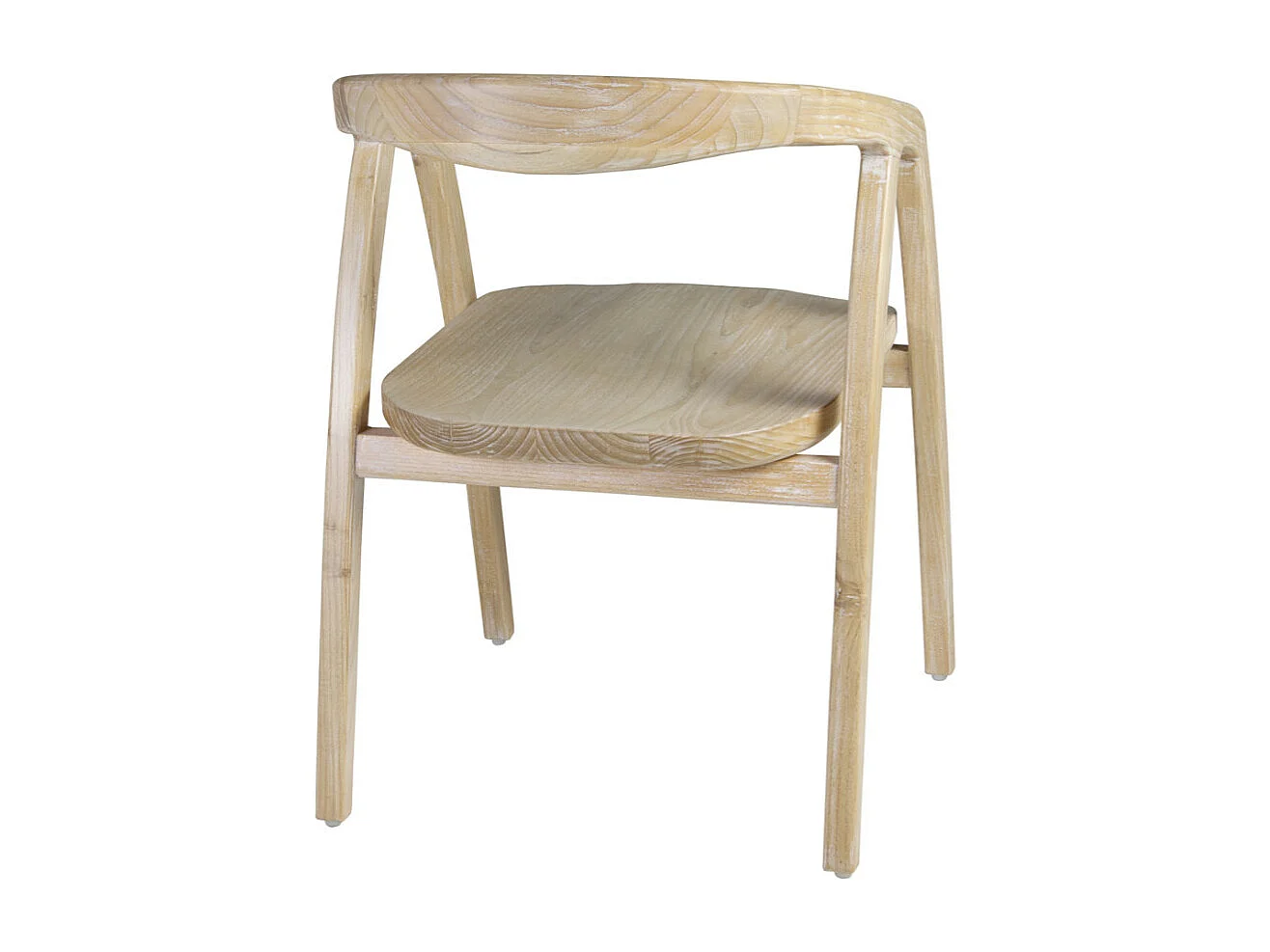 Chaise en bois massif de Sungkai 100% naturel Olivia