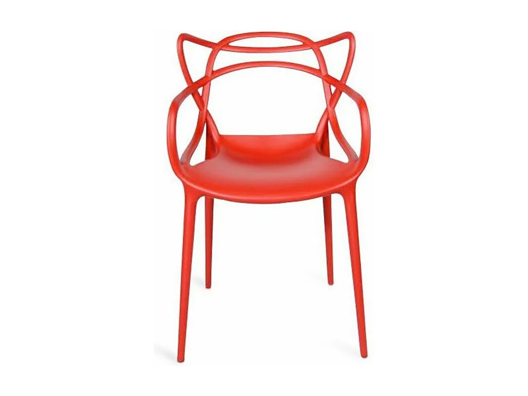 Silla Beliano premium con reposabrazos - Interior y exterior-Color Rojo