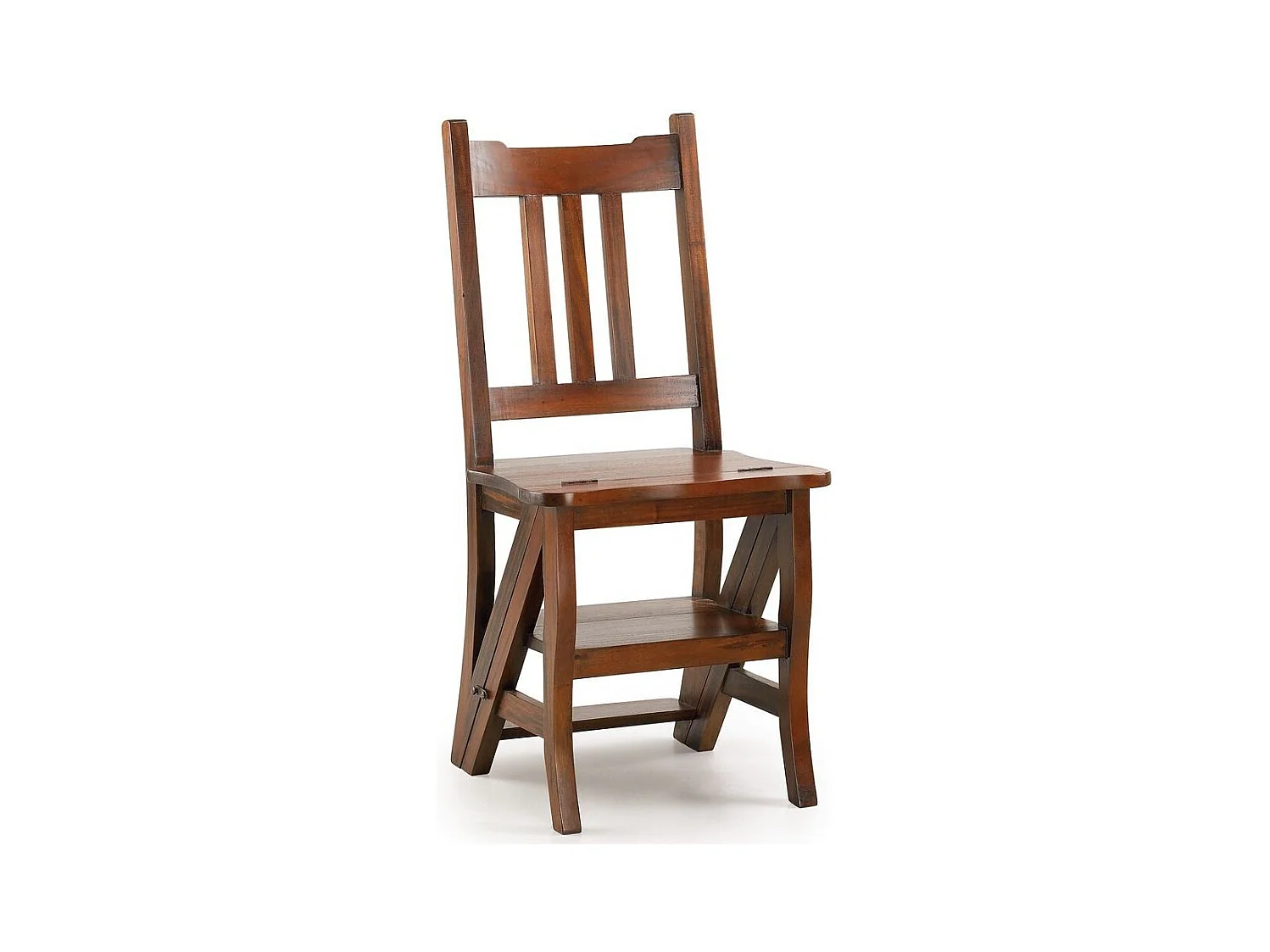 Kingo massief mahoniehouten ladderstoel