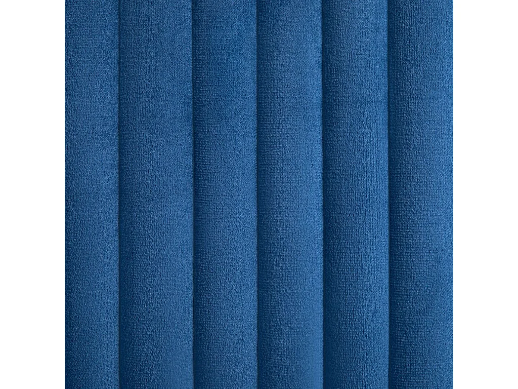 Chaises de salle à manger 6 pcs Bleu velours