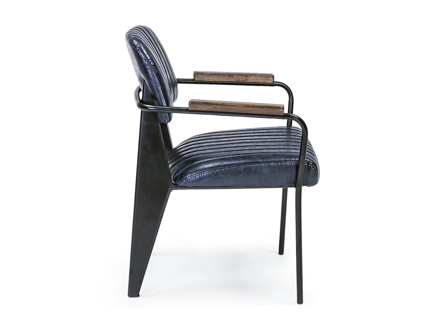 Lot de 2 fauteuils vintages Nelly – Confort et style rétro des années 50-Bleu foncé
