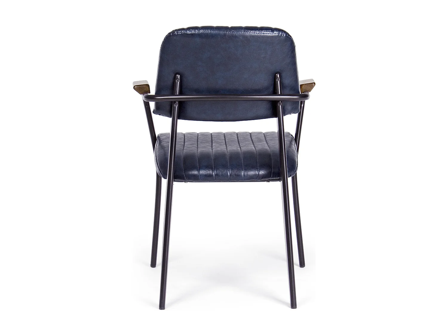 Lot de 2 fauteuils vintages Nelly – Confort et style rétro des années 50-Bleu foncé