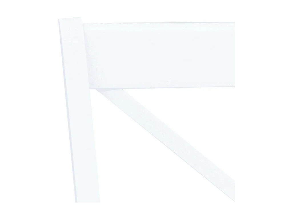 Chaise bois blanc hévéa massif Aero - Lot de 2