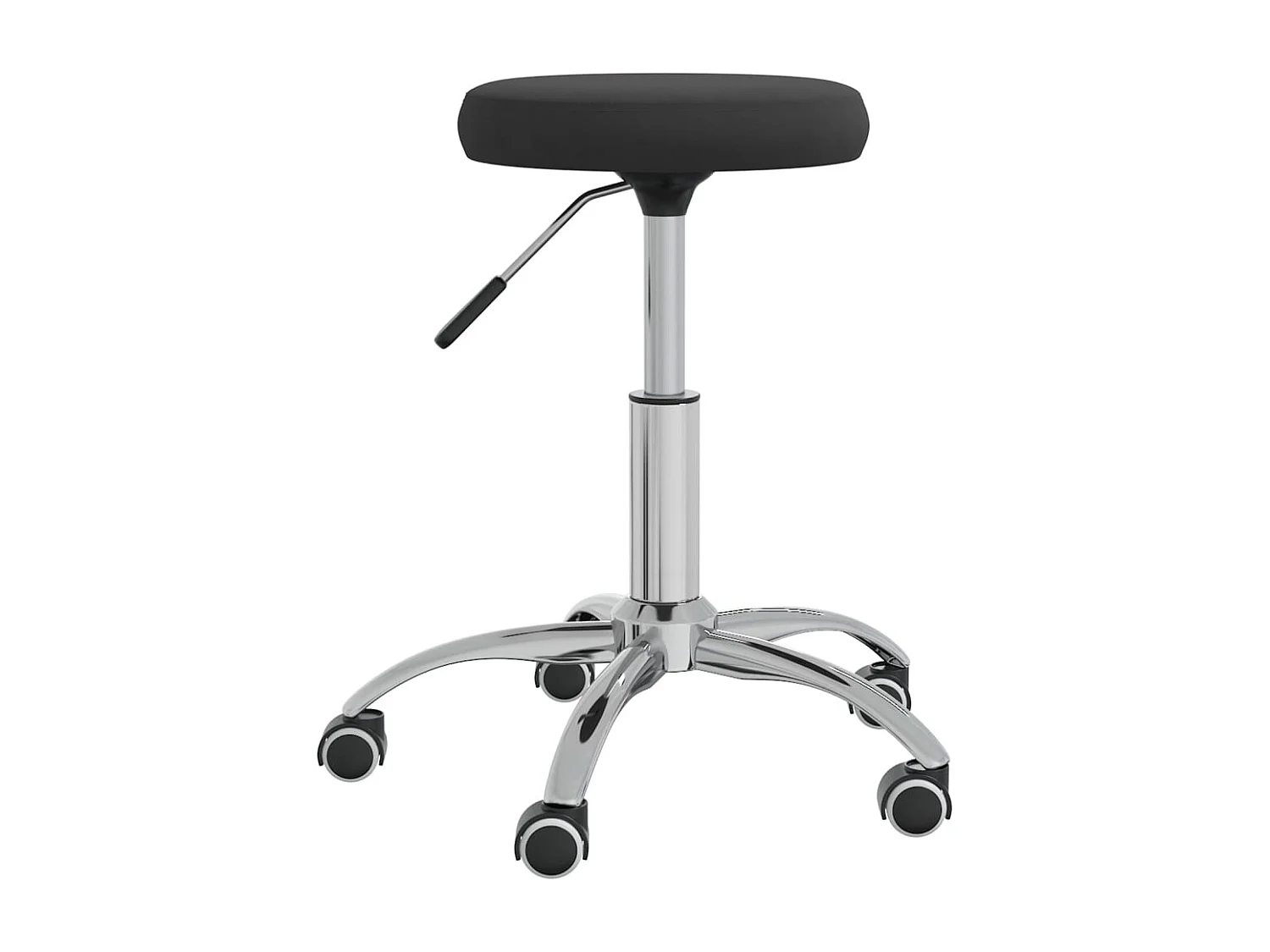 Chaise de salle à manger Noir Velours 6