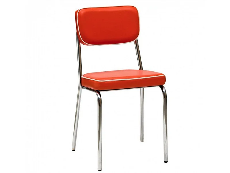 Chaise originale style années 60 - Lot de 2-Vert