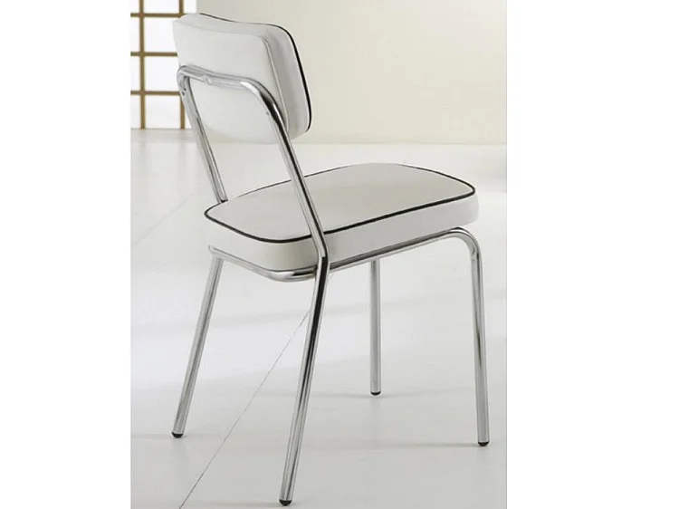 Chaise originale style années 60 - Lot de 2-Vert