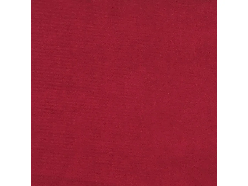 Chaises de salle à manger 4 pcs Rouge bordeaux Velours 13