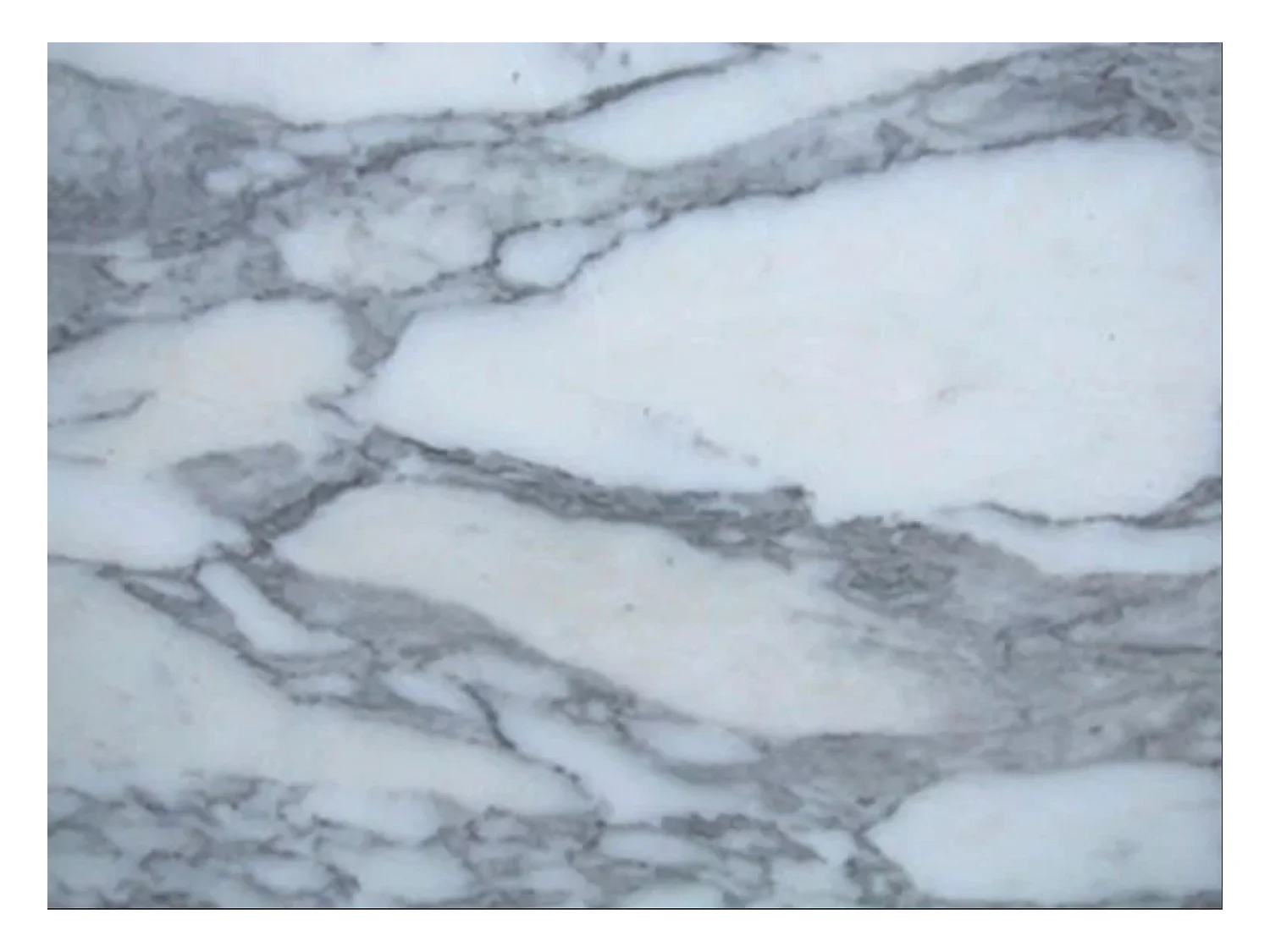 Mesa tulipán redonda, 110 cm, mármol negro, base negro mate-Bandeja Mármol blanco de Carrara-Diámetro 180 cm-Color de los pies Blanco brillante