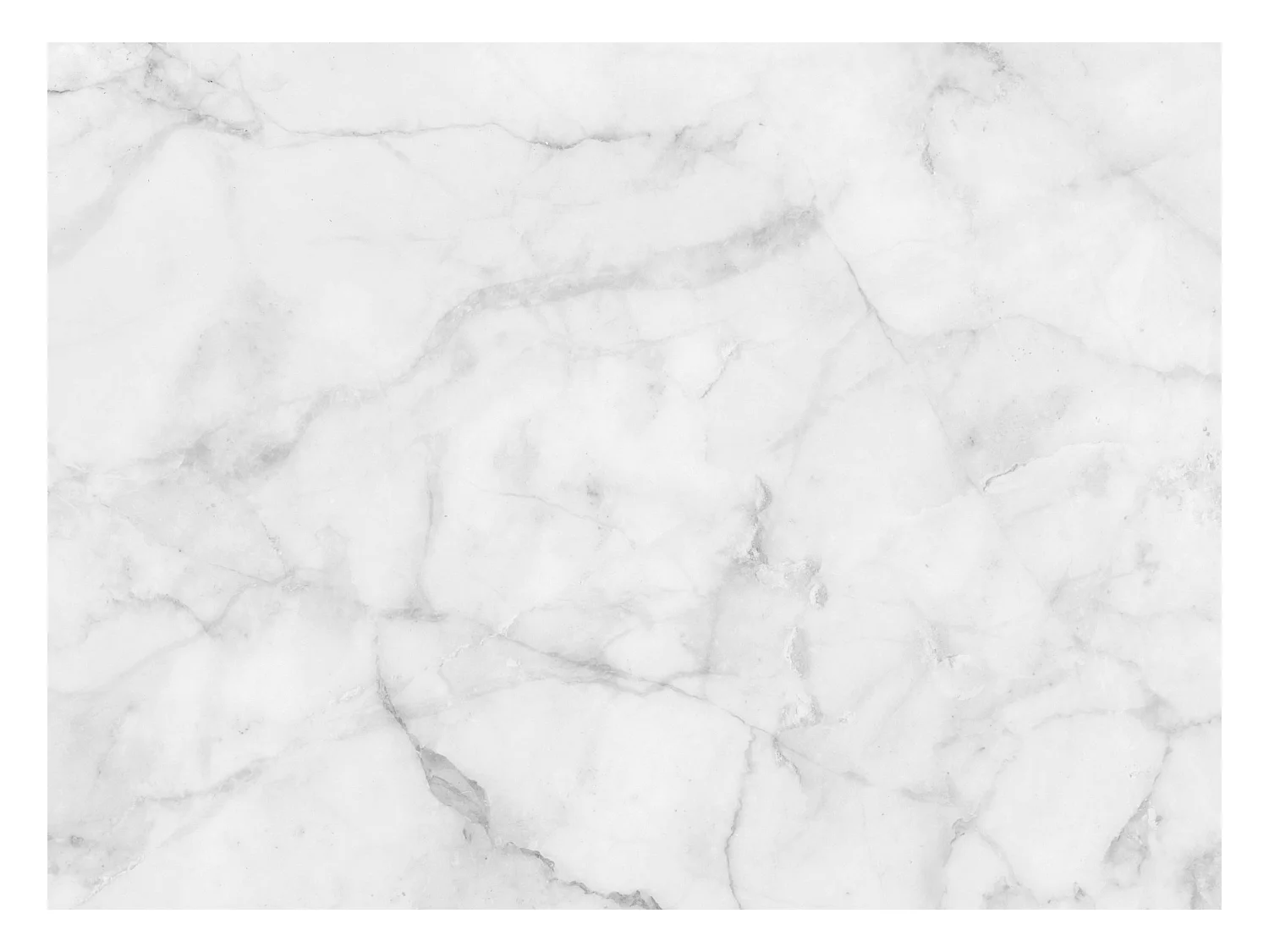 Mesa tulipán redonda, 110 cm, mármol negro, base negro mate-Bandeja Mármol blanco de Carrara-Diámetro 180 cm-Color de los pies Blanco brillante