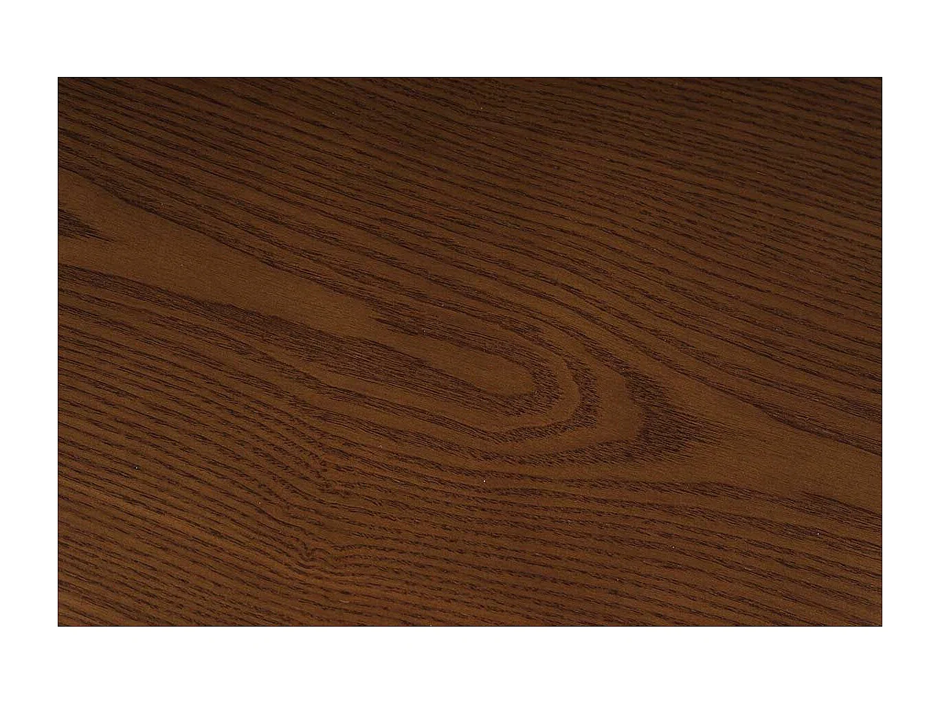 Table à manger ronde design noyer D106 cm WALFORD