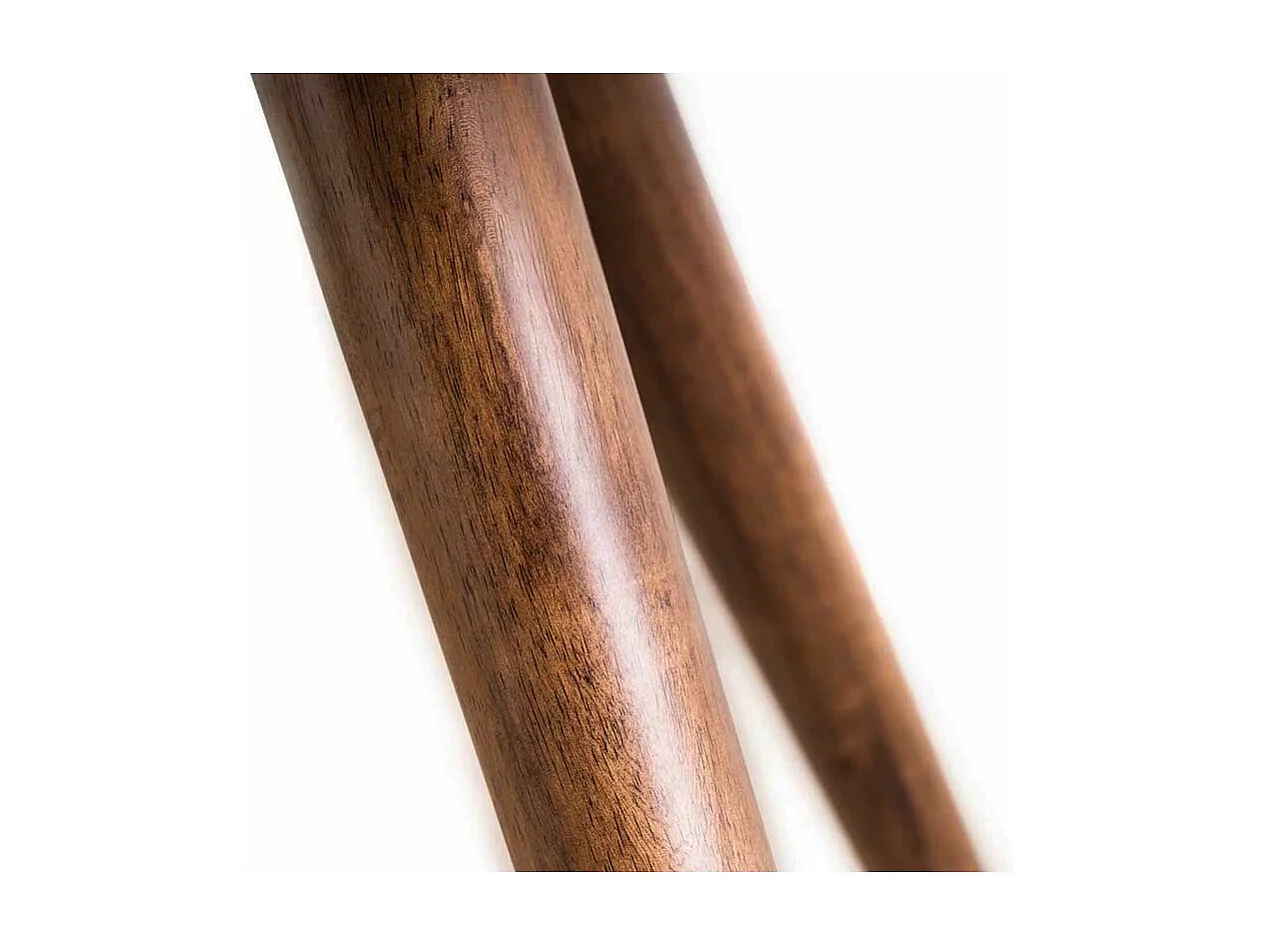 Tavolo da pranzo rotondo design noce D106 WALFORD