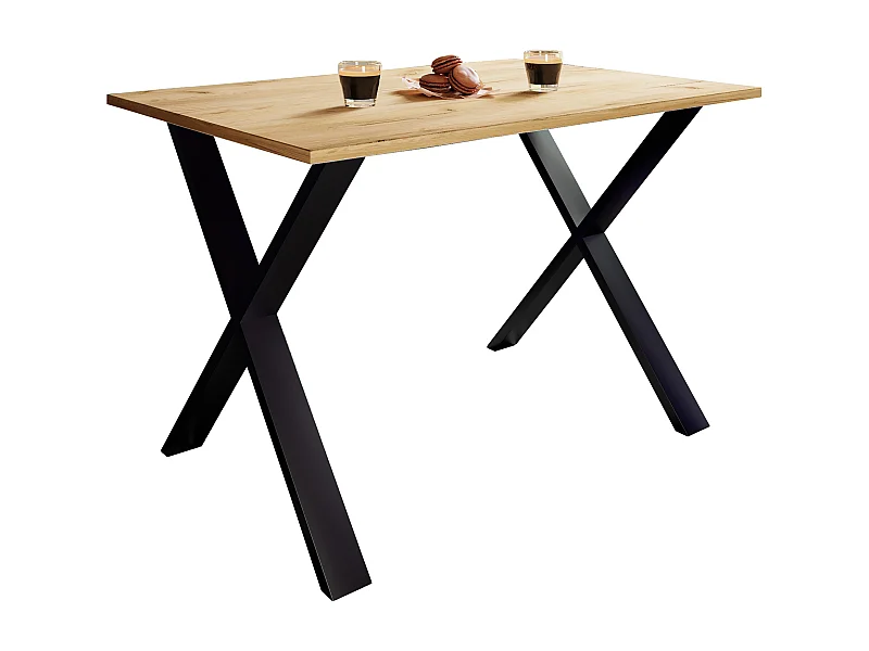 Premium Houten Eettafel Tafel Xona X Wit