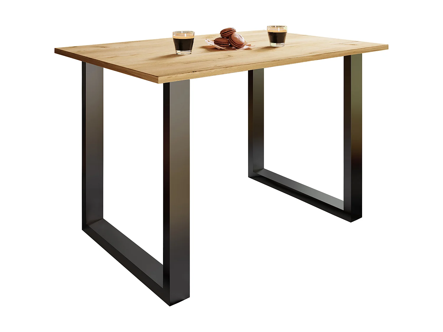 Premium Holz Esstisch Küchentisch Xona U 140x50