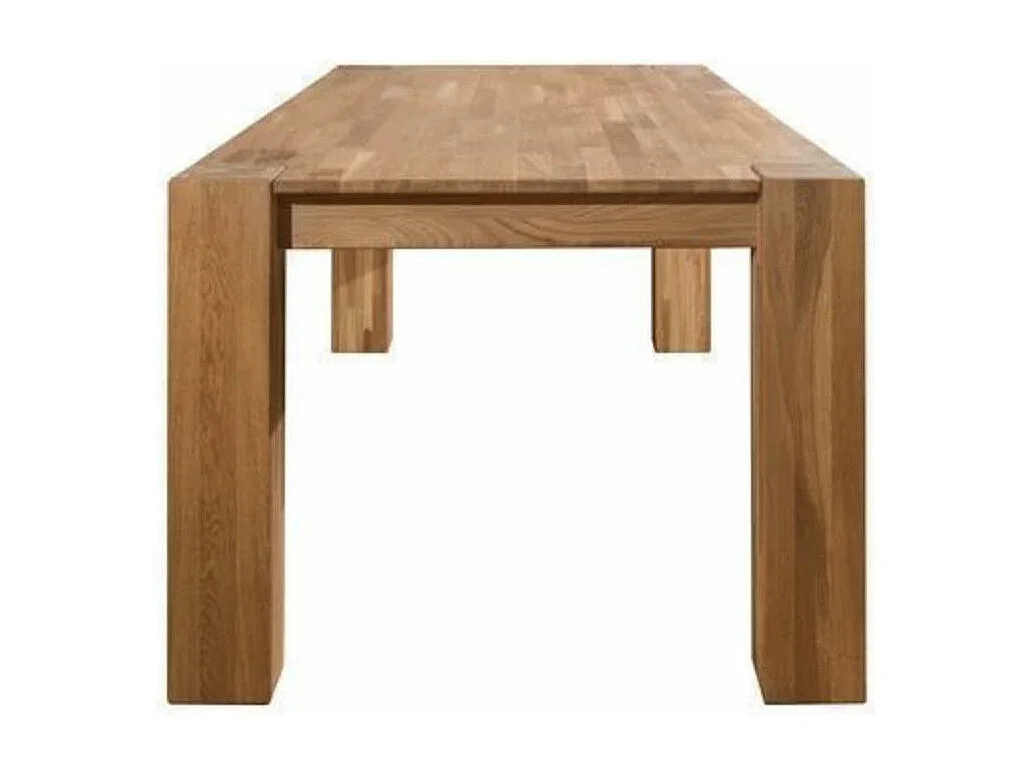 Table à manger en bois de chêne massif Proventa 180cm