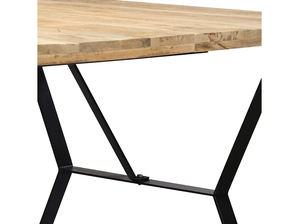Table à manger bois de manguier naturel Urla 140cm