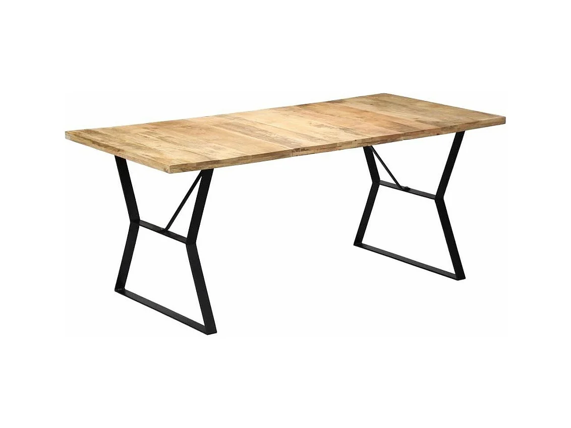 Table à manger bois de manguier naturel Urla 140cm