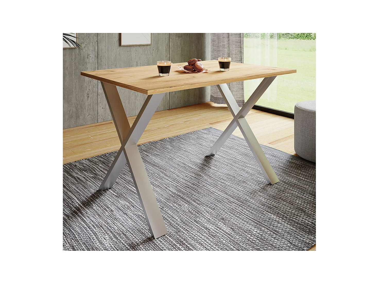 Premium Holz Esstisch Küchentisch Xona X