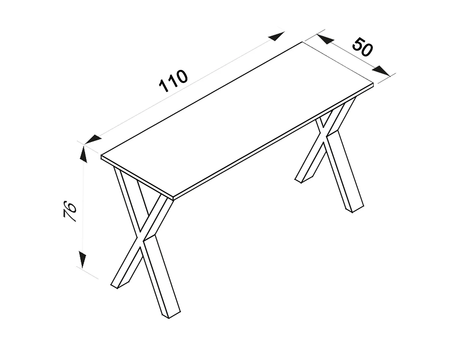 Tavolo da pranzo in legno Tavolo da cucina Xona X