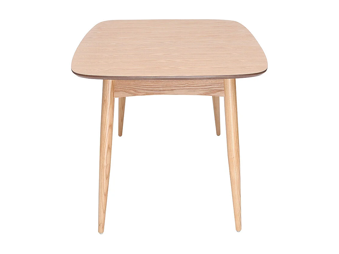 Table à manger extensible frêne L130-190 cm NORDECO