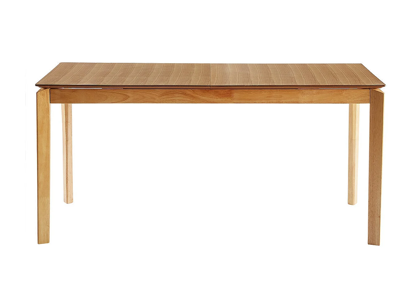 Mesa extensible rectangular de fresno 160-210 cm BONAVISTA