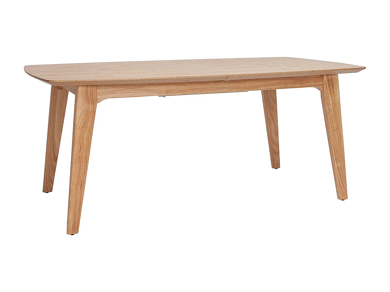 Tavolo da pranzo scandinavo allungabile impiallacciatura rovere L180-230 cm FIFTIES