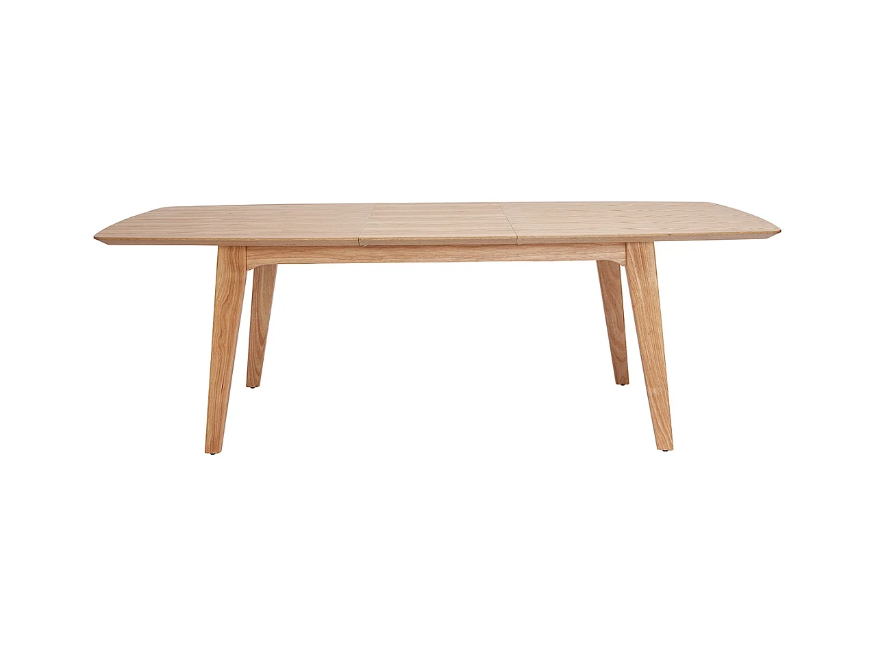 Mesa extensible nórdica de contrachapado de roble 180-230 cm FIFTIES