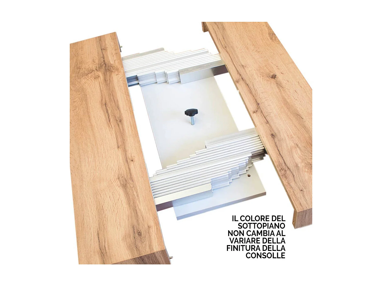 Kristo uitschuifbare houten V-poot eettafel-Kleur Cementgrijs-Steun 4 voet-Verlengsnoeren -Uitschuifbare breedte