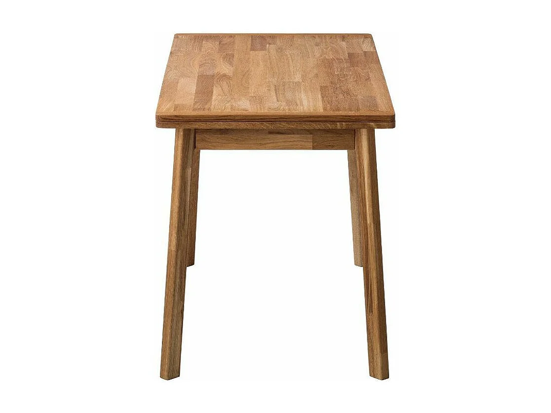 Petite table extensible en bois de chêne massif Miniko 110 à 170cm