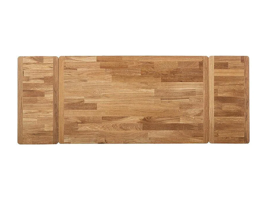 Petite table extensible en bois de chêne massif Miniko 110 à 170cm